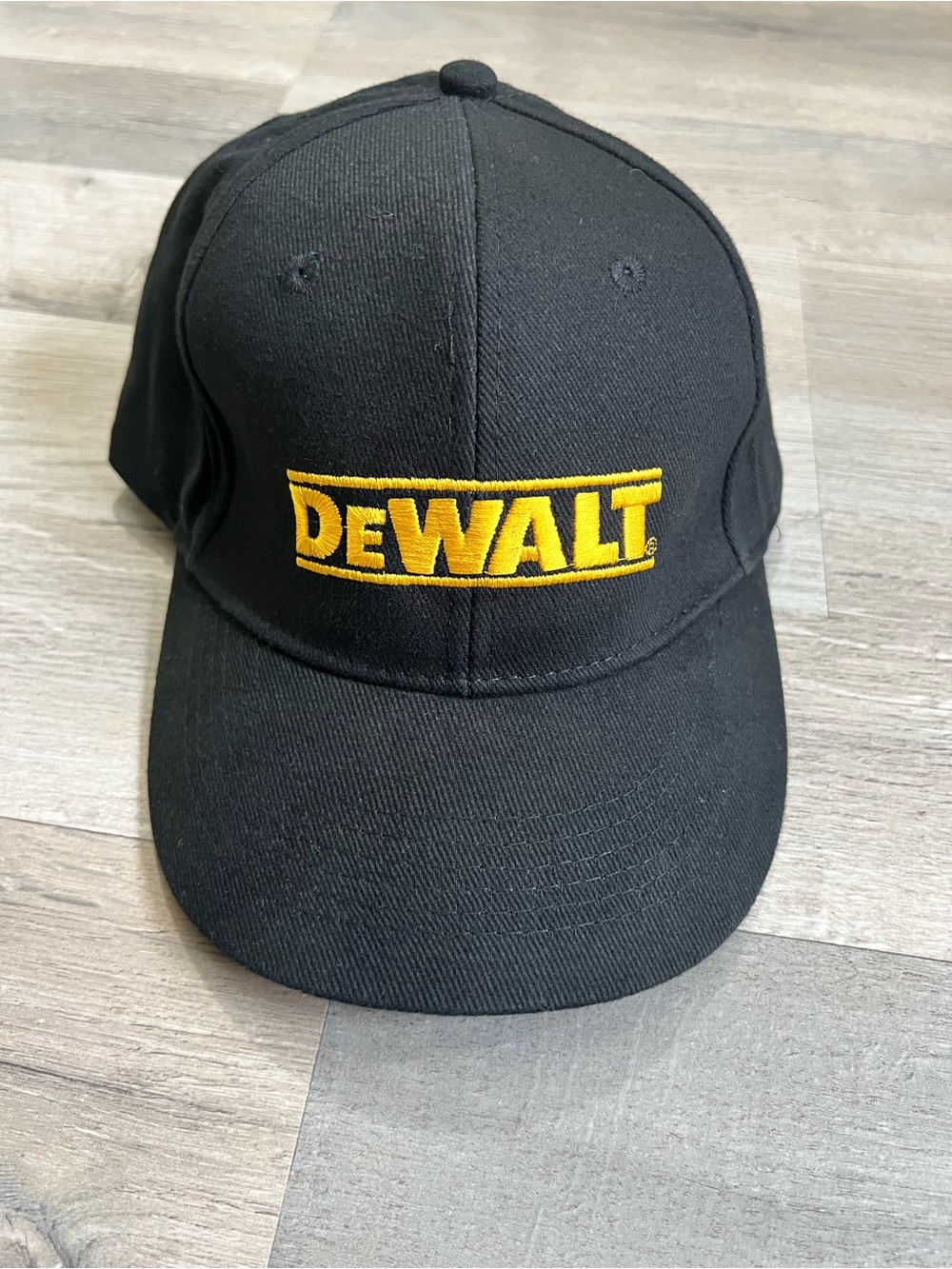 DeWALT Black Baseball Cap